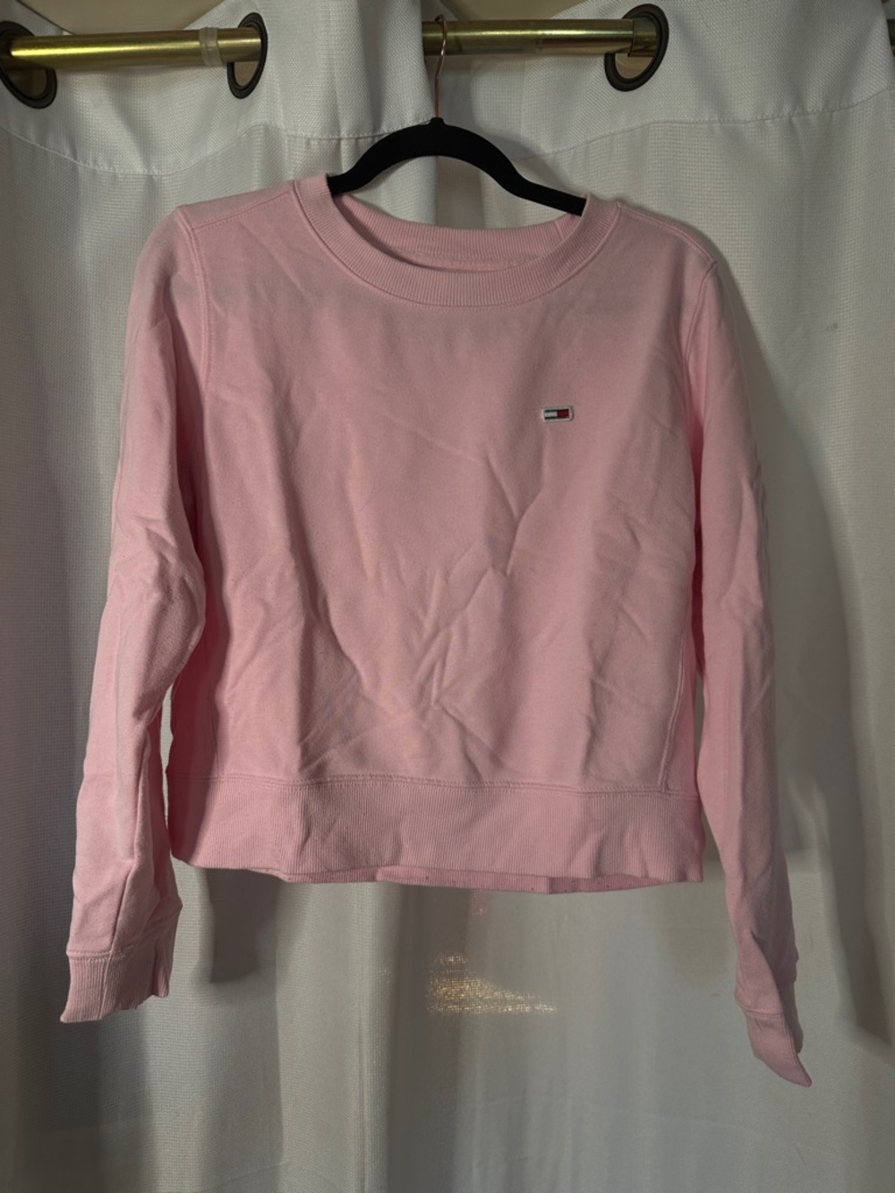 Women’s Tommy Hilfiger Pink Crewneck Sweatshirt Size M